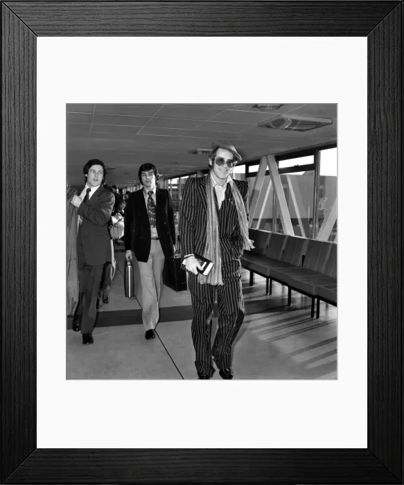 Framed Print : L. A. P. Pop Singer Elton John. January 1975 75-00062-002 Framed Print : L. A. P. Pop Singer Elton John. January 1975 75-00062-002