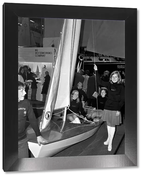 Boat Show at Earls Court. January 1975 75-00007-004