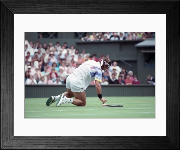 Framed Print : All England Lawn Tennis Championships at Wimbledon. Men Framed Print : All England Lawn Tennis Championships at Wimbledon. Men