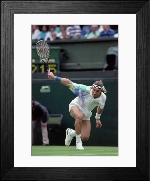 Framed Print : All England Lawn Tennis Championships at Wimbledon. Men Framed Print : All England Lawn Tennis Championships at Wimbledon. Men