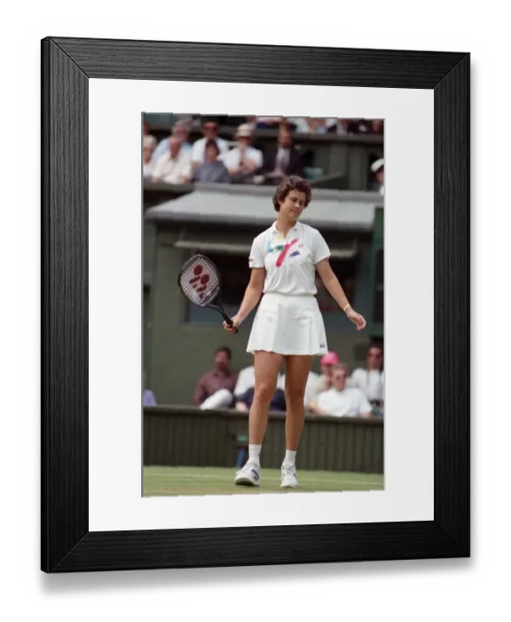 Framed Print : All England Lawn Tennis Championships at Wimbledon Ladies Singles Second Round Framed Print : All England Lawn Tennis Championships at Wimbledon Ladies Singles Second Round