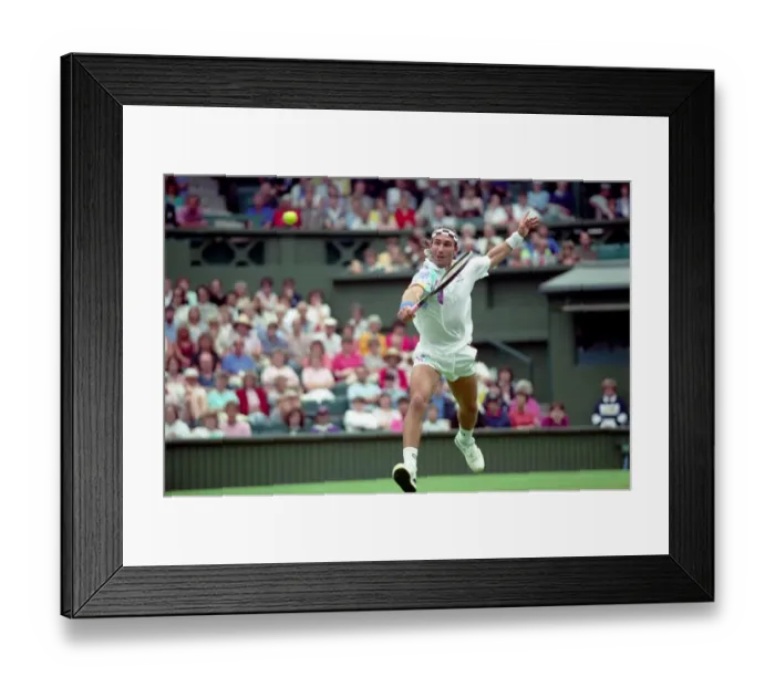 Framed Print : All England Lawn Tennis Championships at Wimbledon. Men