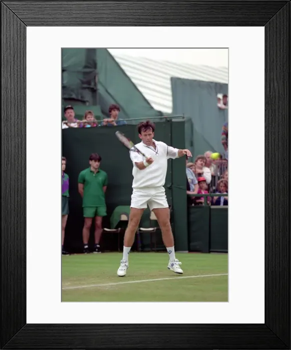 Framed Print : All England Lawn Tennis Championships at Wimbledon. Men Framed Print : All England Lawn Tennis Championships at Wimbledon. Men