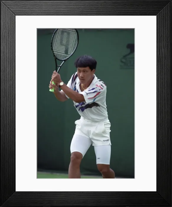 Framed Print : All England Lawn Tennis Championships at Wimbledon. Men