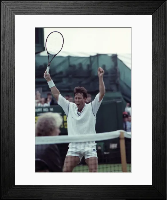Framed Print : All England Lawn Tennis Championships at Wimbledon. Men Framed Print : All England Lawn Tennis Championships at Wimbledon. Men