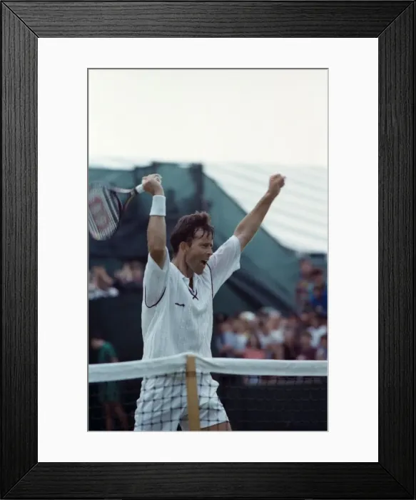 Framed Print : All England Lawn Tennis Championships at Wimbledon. Men