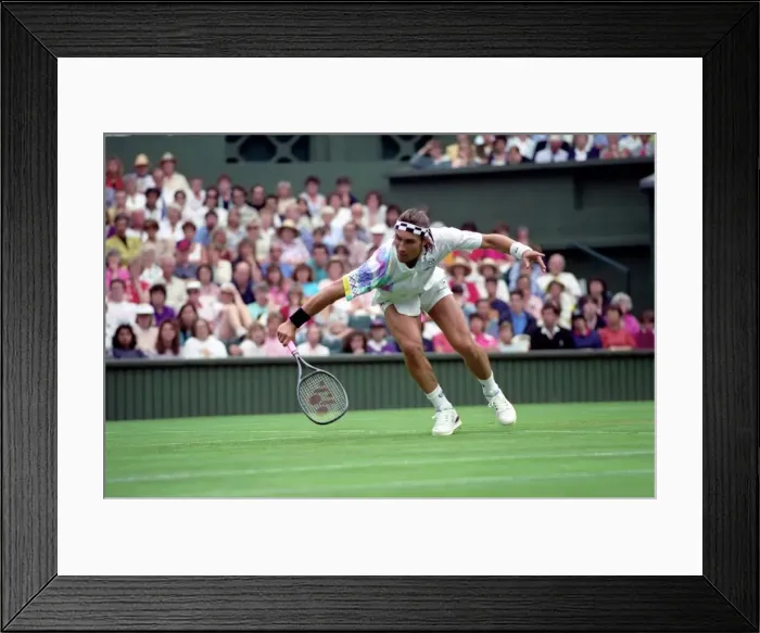 Framed Print : All England Lawn Tennis Championships at Wimbledon. Men Framed Print : All England Lawn Tennis Championships at Wimbledon. Men