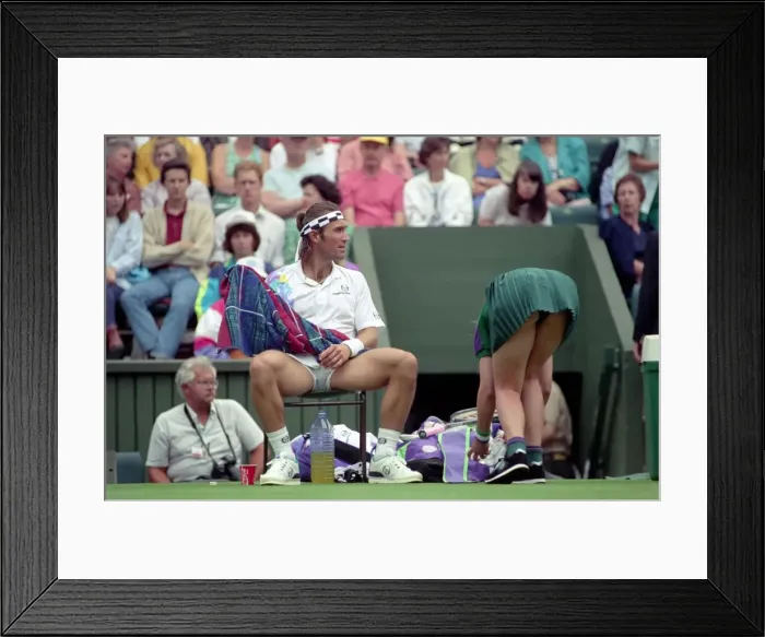 Framed Print : All England Lawn Tennis Championships at Wimbledon. Men Framed Print : All England Lawn Tennis Championships at Wimbledon. Men