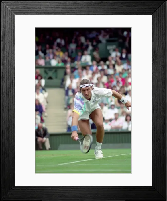Framed Print : All England Lawn Tennis Championships at Wimbledon. Men Framed Print : All England Lawn Tennis Championships at Wimbledon. Men