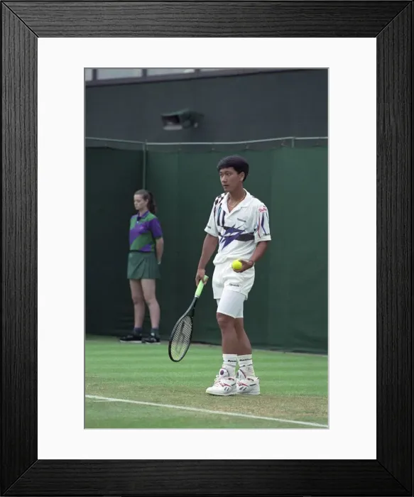 Framed Print : All England Lawn Tennis Championships at Wimbledon. Men