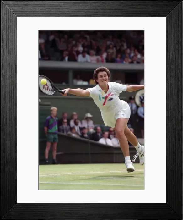 Framed Print : All England Lawn Tennis Championships at Wimbledon Ladies Singles Second Round Framed Print : All England Lawn Tennis Championships at Wimbledon Ladies Singles Second Round