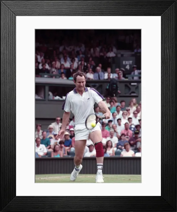 Framed Print : All England Lawn Tennis Championships at Wimbledon Mens Singles Second Round match Framed Print : All England Lawn Tennis Championships at Wimbledon Mens Singles Second Round match