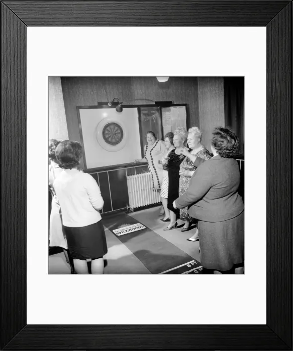 Framed Print : Members of the Southampton Fat Ladies Club'gather for their weekly meeting Framed Print : Members of the Southampton Fat Ladies Club'gather for their weekly meeting