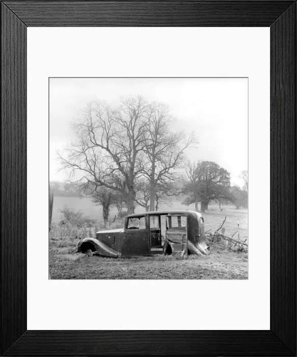 Framed Print : One of a number of Veteran Rolls Royce cars in various state of restoration. 1963 Framed Print : One of a number of Veteran Rolls Royce cars in various state of restoration. 1963