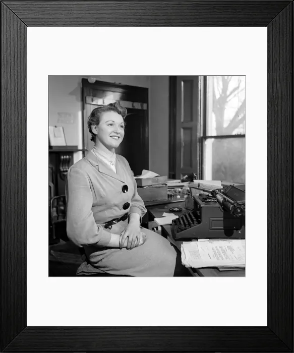 Framed Print : General views of office life and secretaries. A2a-004 Framed Print : General views of office life and secretaries. A2a-004