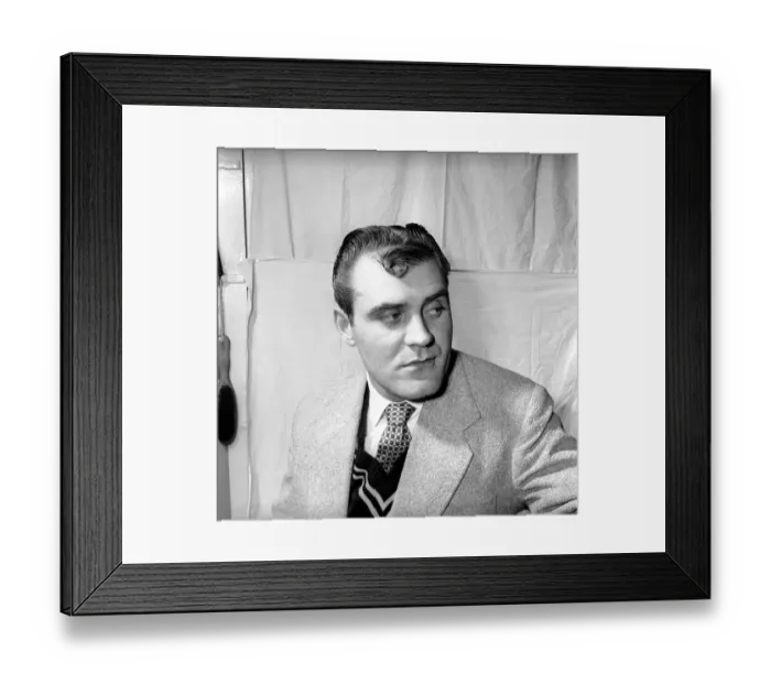 Framed Print : Mens Fashions: The Bill Haily hair cut. February 1959 A352 Framed Print : Mens Fashions: The Bill Haily hair cut. February 1959 A352