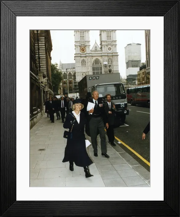 Framed Print : Camilla Parker Bowles Friend Of Prince Charles