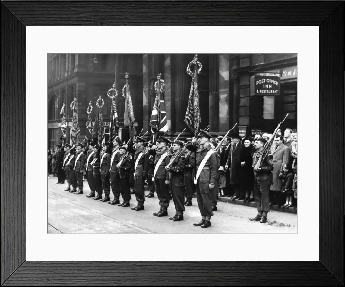 Framed Print : The Royal Northumberland Fusiliers on parade for St. Georges Day Framed Print : The Royal Northumberland Fusiliers on parade for St. Georges Day