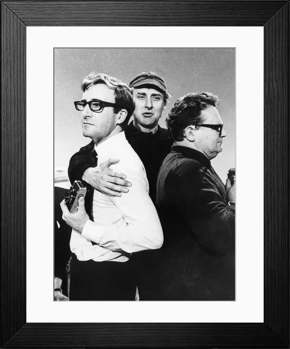 Framed Print : Cast of the television show the GOONS (L-R ) Peter Sellers Spike Milligan Framed Print : Cast of the television show the GOONS (L-R ) Peter Sellers Spike Milligan