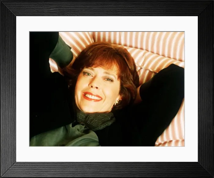 Framed Print : Sylvia Kristel Original Emmanuelle is to star in new film with her clothes