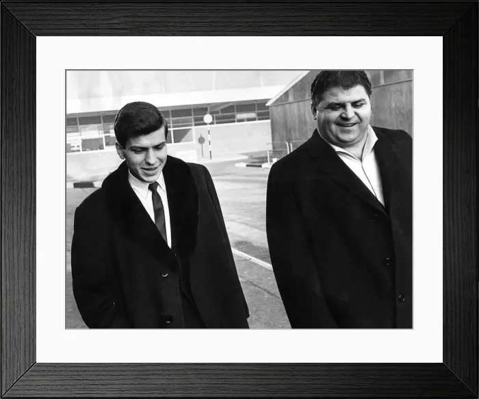 Framed Print : Frank Sinatra Jnr American singer arrives at Heathrow for British tour Framed Print : Frank Sinatra Jnr American singer arrives at Heathrow for British tour
