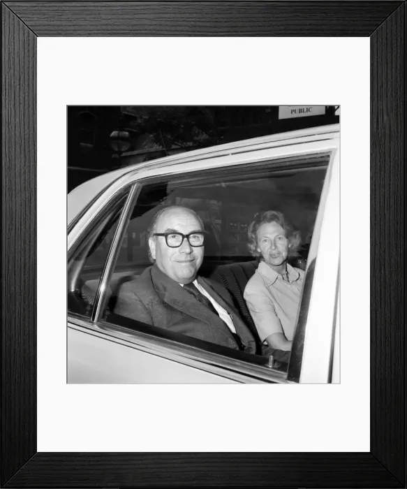 Framed Print : Mr. Roy Jenkins visited the House of Commons to speak to Parliamentary Journalists Framed Print : Mr. Roy Jenkins visited the House of Commons to speak to Parliamentary Journalists