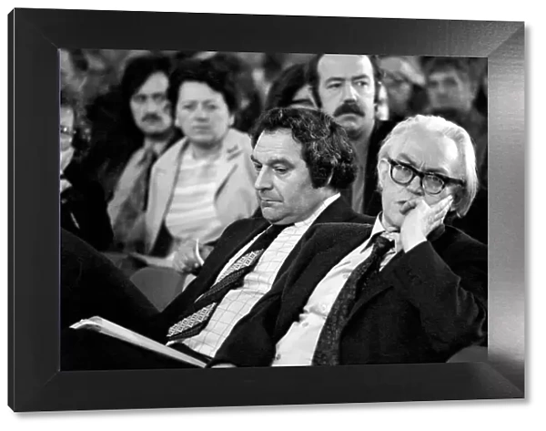 Michael Foot during a debate on the Common Market. Staying inside the Common Market will