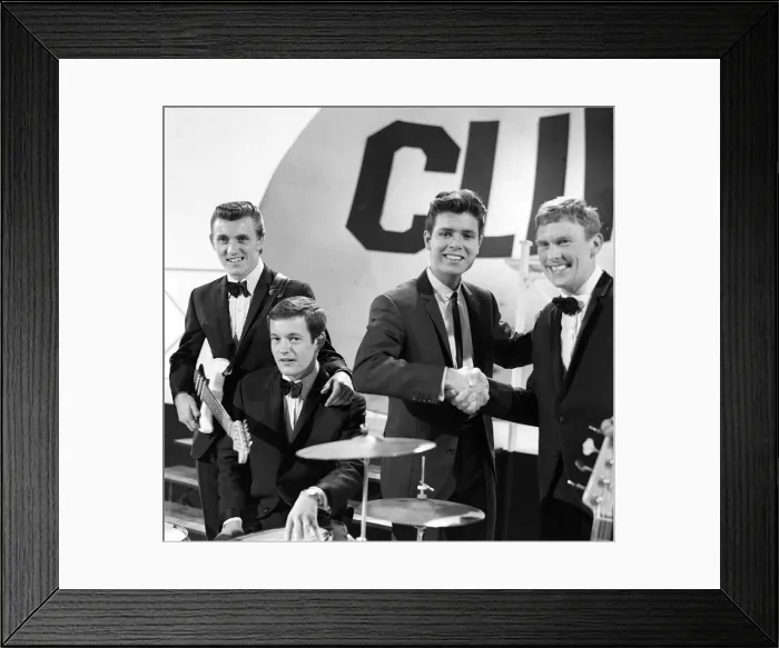 Framed Print : Cliff Richard and the Shadows Music Framed Print : Cliff Richard and the Shadows Music