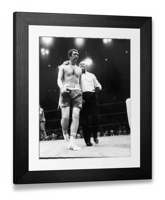 Framed Print : Billy Aird Heavyweight Boxer Dbase