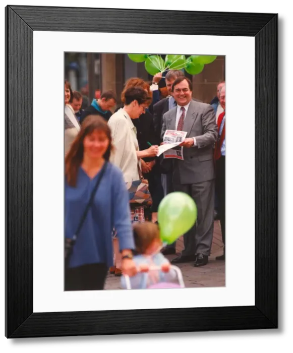 Framed Print : John Prescott attends the Durham miners gala Framed Print : John Prescott attends the Durham miners gala