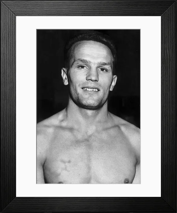 Framed Print : Henry Cooper British Boxer 1959
