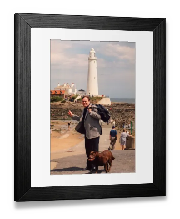 Framed Print : John Prescott scuba diving to highlight World Ocean day at Whitley Bay