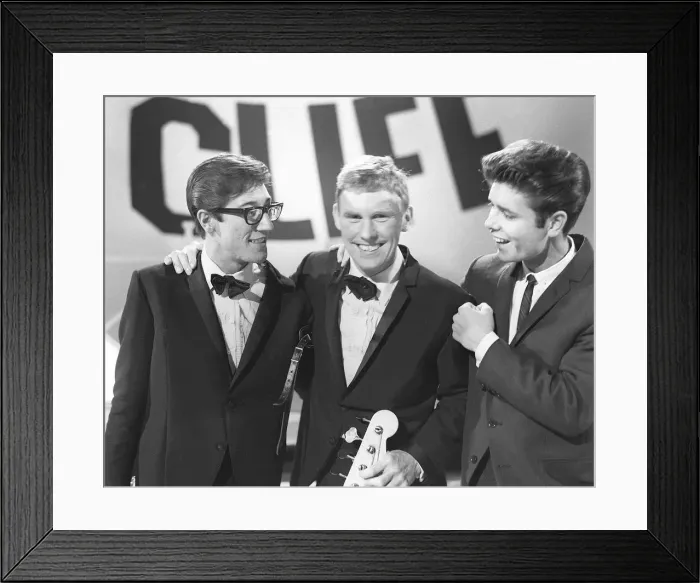 Framed Print : Cliff Richard and the Shadows October 1963 Music Framed Print : Cliff Richard and the Shadows October 1963 Music