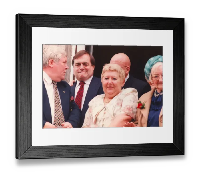 Framed Print : John Prescott attends the Durham miners gala Framed Print : John Prescott attends the Durham miners gala