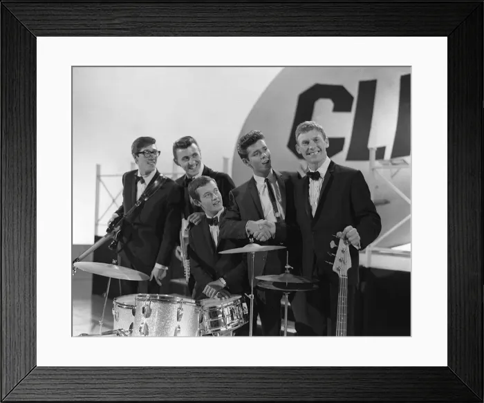 Framed Print : Cliff Richard and the Shadows. 31st October 1963 Framed Print : Cliff Richard and the Shadows. 31st October 1963
