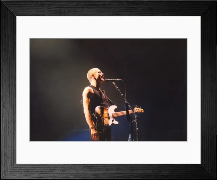 Framed Print : Lib - Singer / songwriter Sting in concert at the Newcastle Arena, 24th November 1996 Framed Print : Lib - Singer / songwriter Sting in concert at the Newcastle Arena, 24th November 1996
