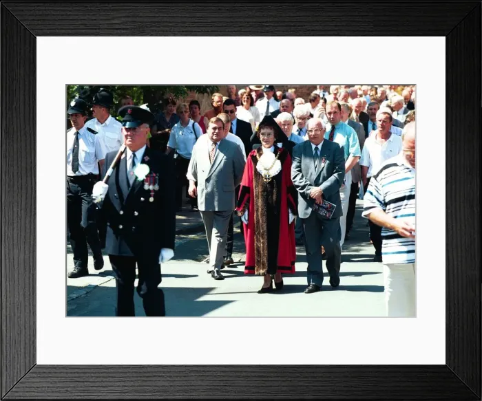 Framed Print : John Prescott at the 1999 Durham Miners Gala Framed Print : John Prescott at the 1999 Durham Miners Gala