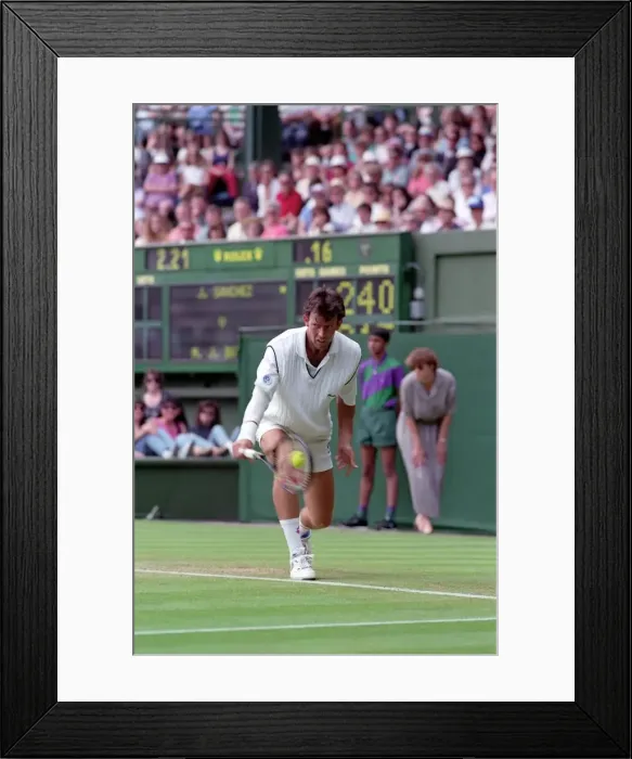 Framed Print : All England Lawn Tennis Championships at Wimbledon Men Framed Print : All England Lawn Tennis Championships at Wimbledon Men