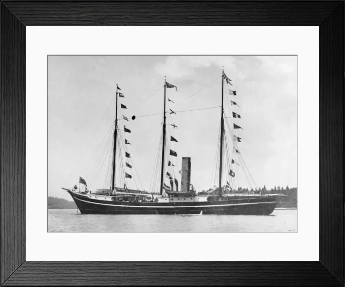 Framed Print : The Roosevelt, Robert Pearys boat in which he sailed to the North Pole Framed Print : The Roosevelt, Robert Pearys boat in which he sailed to the North Pole