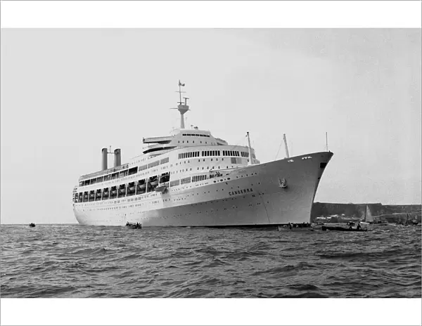 The P&O ocean liner Canberra. 23rd May 1961