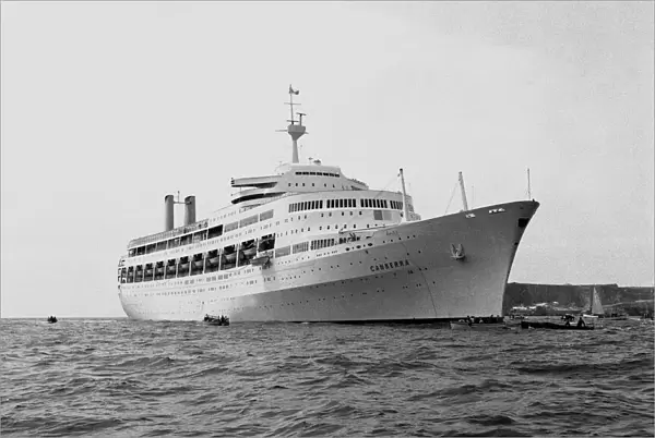 The P&O ocean liner Canberra. 23rd May 1961