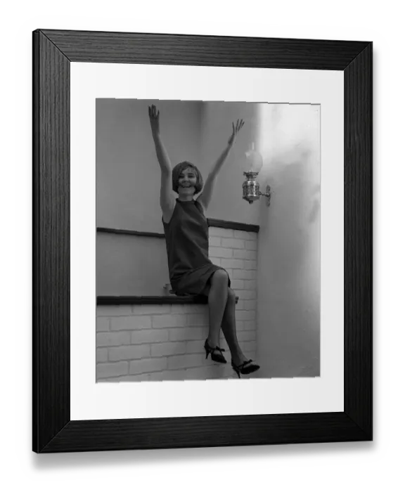 Framed Print : 15 Years old Lulu real name Marie Lawrie from Glasgow who has made a debut disc entitled Framed Print : 15 Years old Lulu real name Marie Lawrie from Glasgow who has made a debut disc entitled