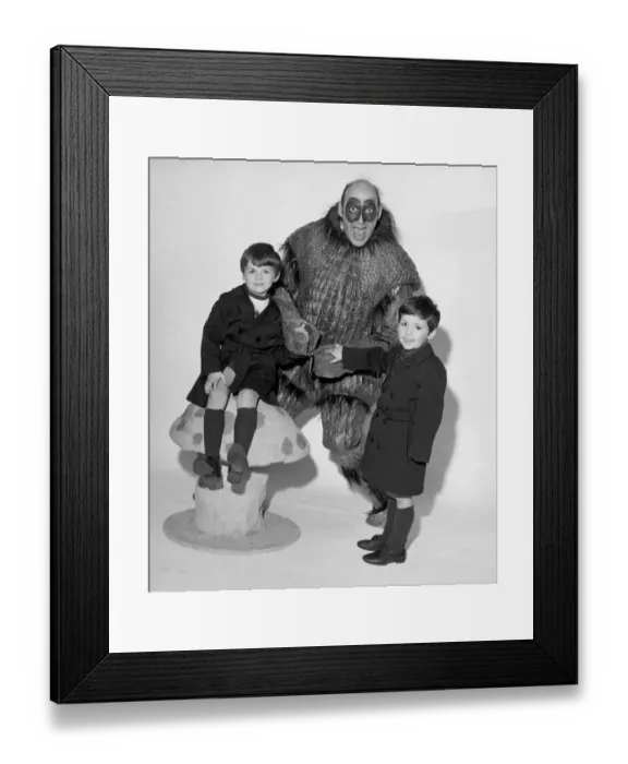 Framed Print : Dr Who TV Series. Actor and comedian Bernard Bresslaw