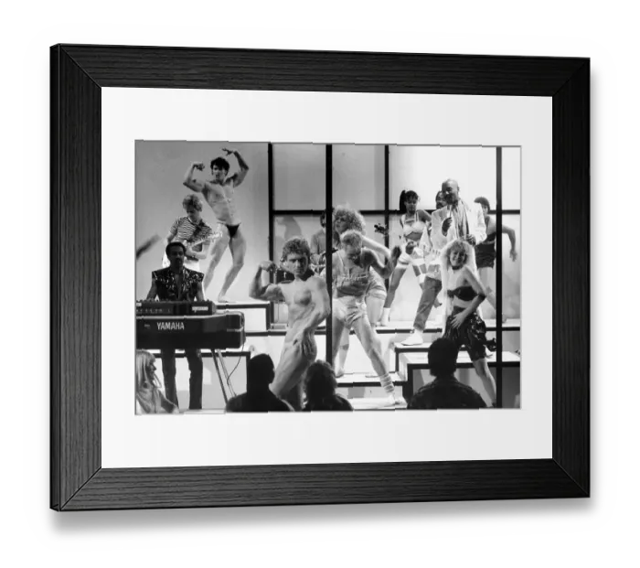 Framed Print : Radio TV Progs Top of the Pops Hot Chocolate performing on stage Framed Print : Radio TV Progs Top of the Pops Hot Chocolate performing on stage