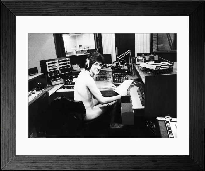 Framed Print : Radio newsman Jim Reeves was taking a shower when a frantic knocking reminded him he had Framed Print : Radio newsman Jim Reeves was taking a shower when a frantic knocking reminded him he had