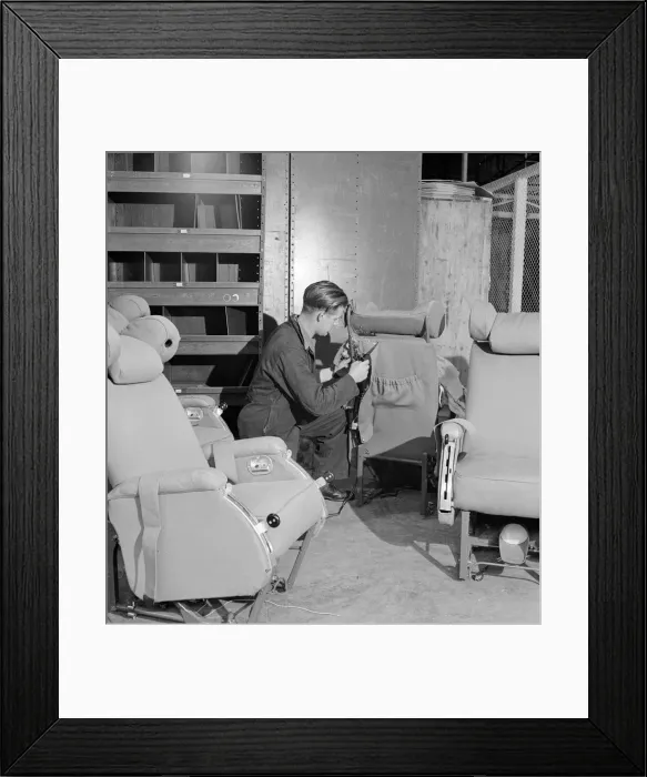 Framed Print : Construction of a Vickers Viking aeroplane. 12th September 1946