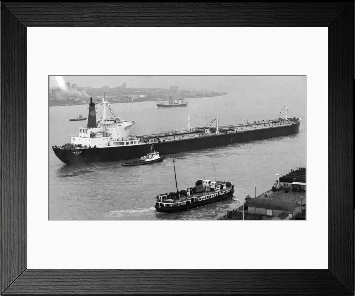 Framed Print : Thousands of Merseysiders had never seen anything like her Framed Print : Thousands of Merseysiders had never seen anything like her