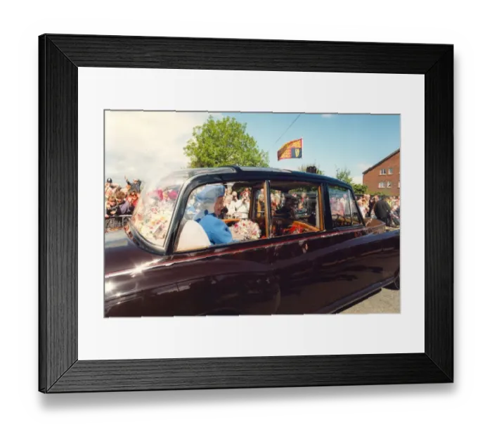Framed Print : Queen Elizabeth II and Prince Philip visit South Tyneside 23rd May 1997 Framed Print : Queen Elizabeth II and Prince Philip visit South Tyneside 23rd May 1997