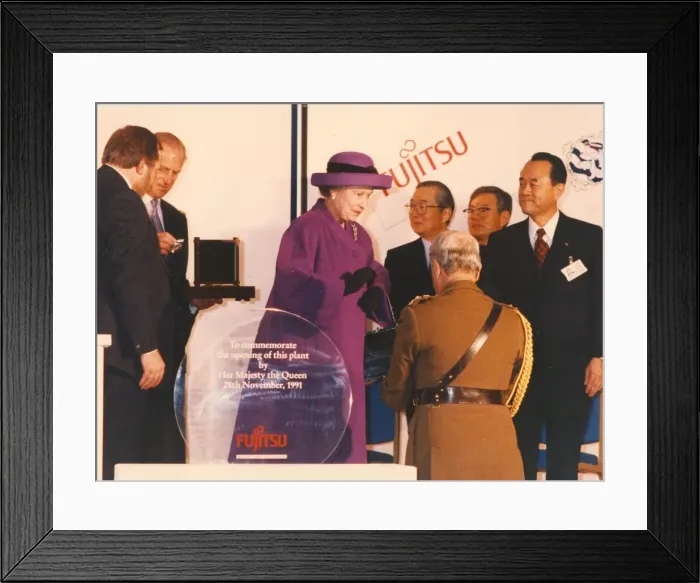 Framed Print : Queen Elizabeth II and Prince Philip visit Durham The Queen opens Framed Print : Queen Elizabeth II and Prince Philip visit Durham The Queen opens