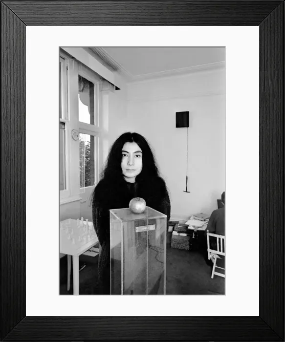 Framed Print : Japanese artist and singer Yoko Ono. 1967 A1313-022 Framed Print : Japanese artist and singer Yoko Ono. 1967 A1313-022